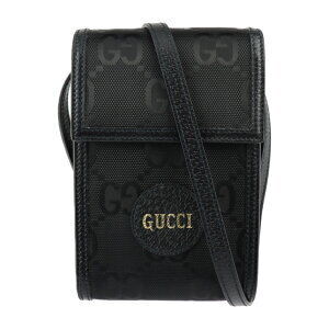 GUCCI Off The Grid GG shoulder bag black leather